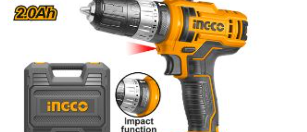 INGCO Cordless Drill 12V